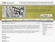 Tablet Screenshot of geomalopolska.pl