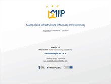 Tablet Screenshot of miip.geomalopolska.pl